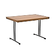 Klapptisch, 120x80 cm (B/T), 72 cm hoch, T-Fuß,