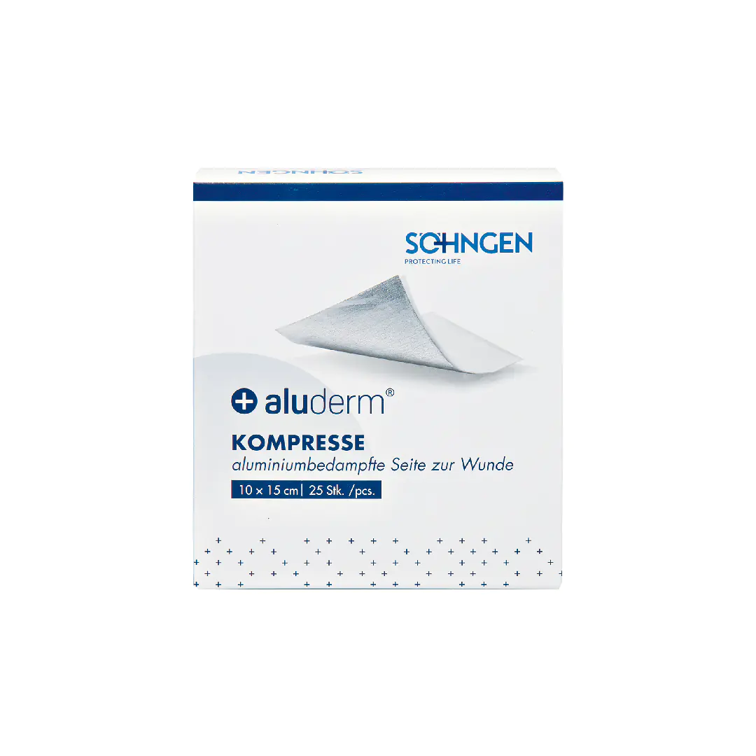 aluderm® Kompresse 10x15 cm Verpackungseinheit 25 St. aus der Kategorie Erste Hilfe