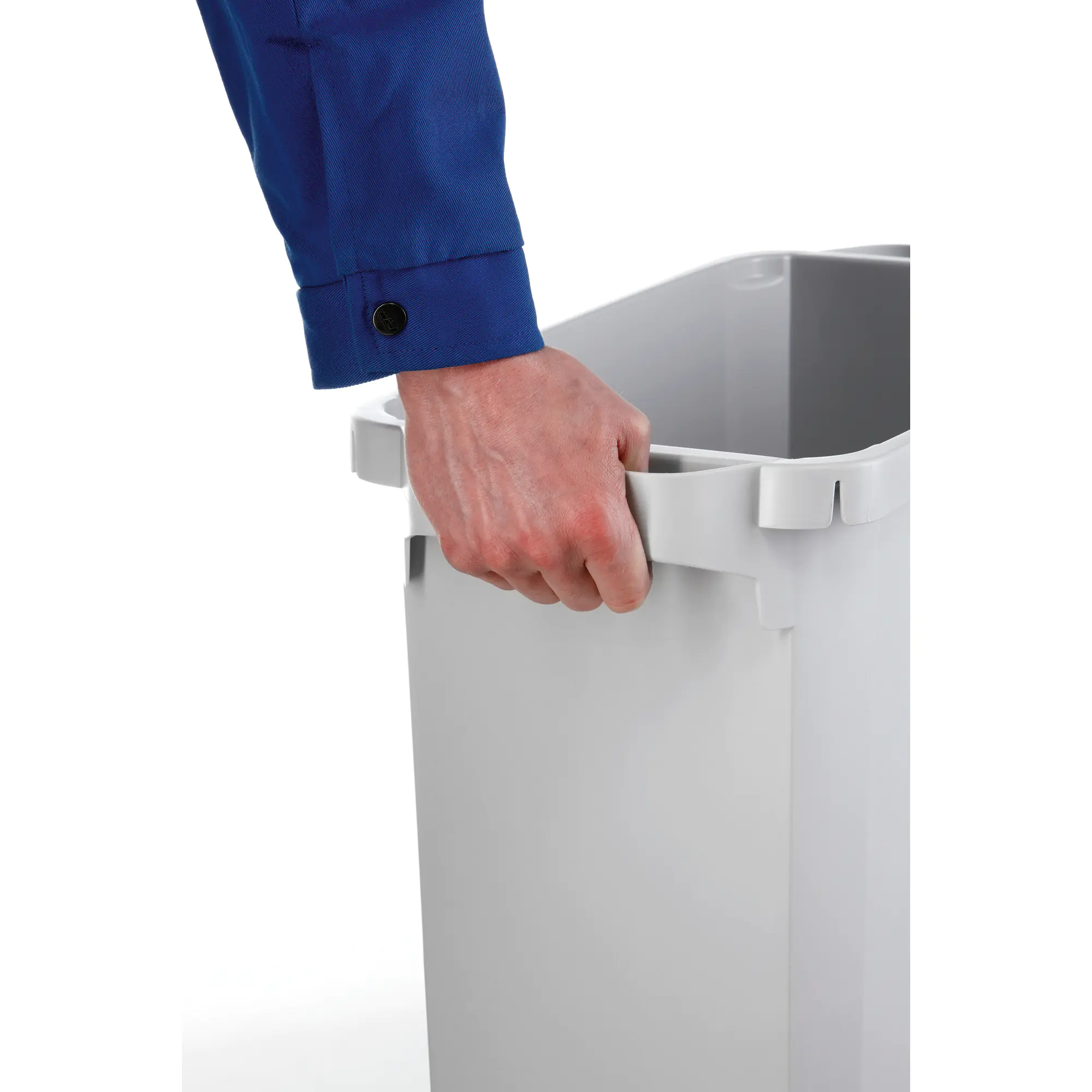 Durable Abfalleimer DURABIN 60l grau +Deckel gn aus der Kategorie Abfallentsorgung