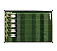 Klassen-Plantafel, 10 Stunden Mo-Fr, für 40 Klassen, 103x177 cm,