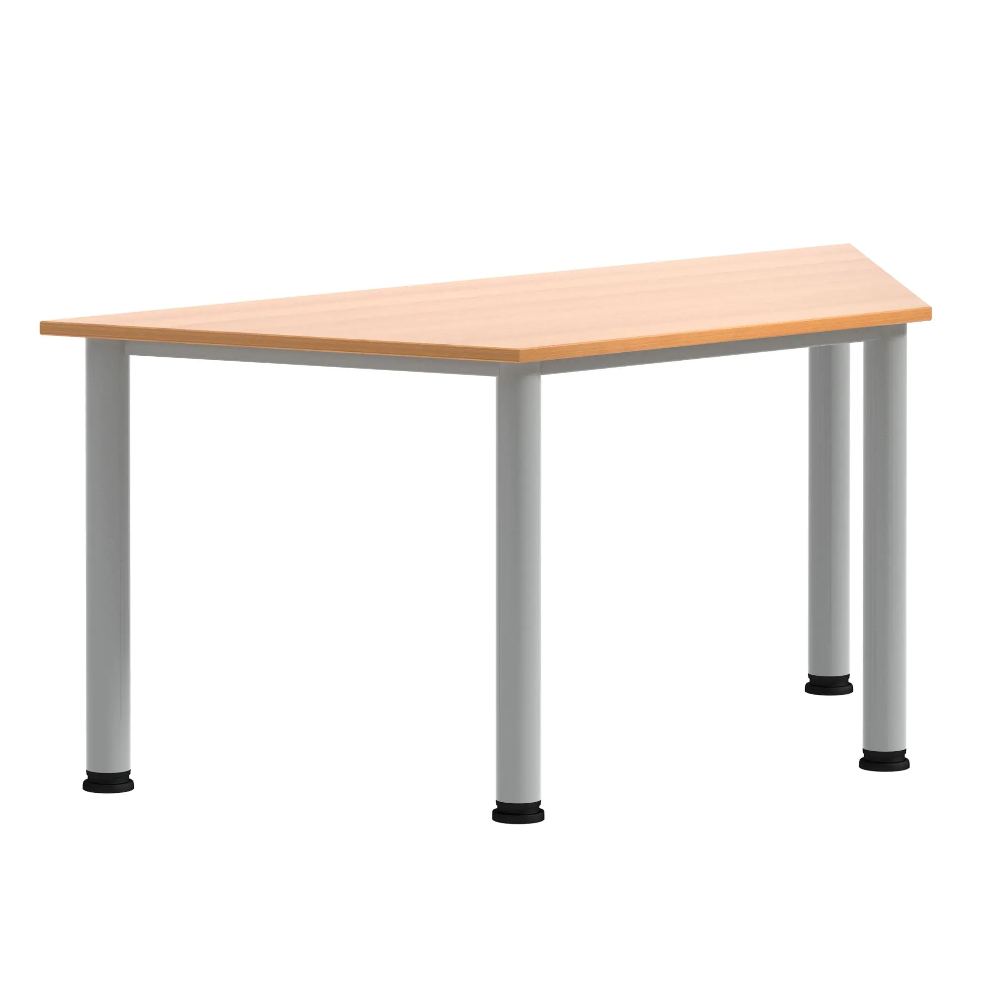 Trapeztisch, 140x70 cm (B/T), höhenverstellbar 58-72 cm, aus der Kategorie Trapeztische