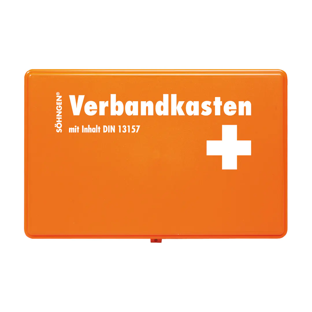 Verbandkasten KIEL KU-orange mit Füllung Standard DIN 13157 aus der Kategorie Erste Hilfe