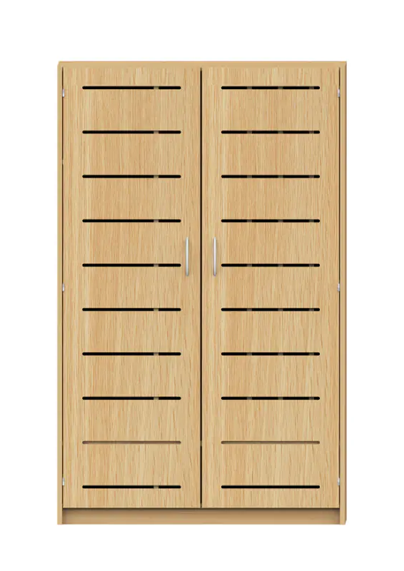 Lüftungstüren für Liegepolsterschrank mit 6 Liegepolsternfächern aus der Kategorie Liegepolster- + Bettzeugschränke