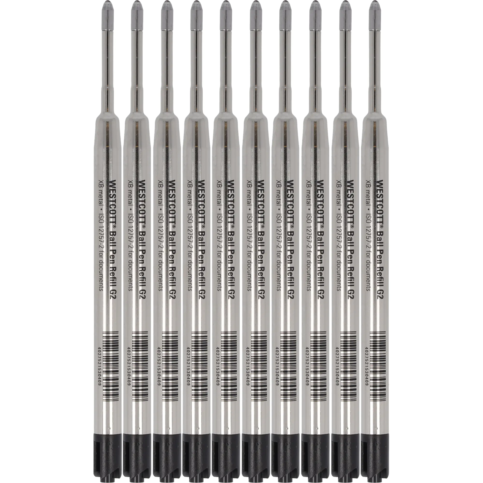 Westcott Kugelschreibermine G2 Metall sw 10St. aus der Kategorie Kugelschreiber