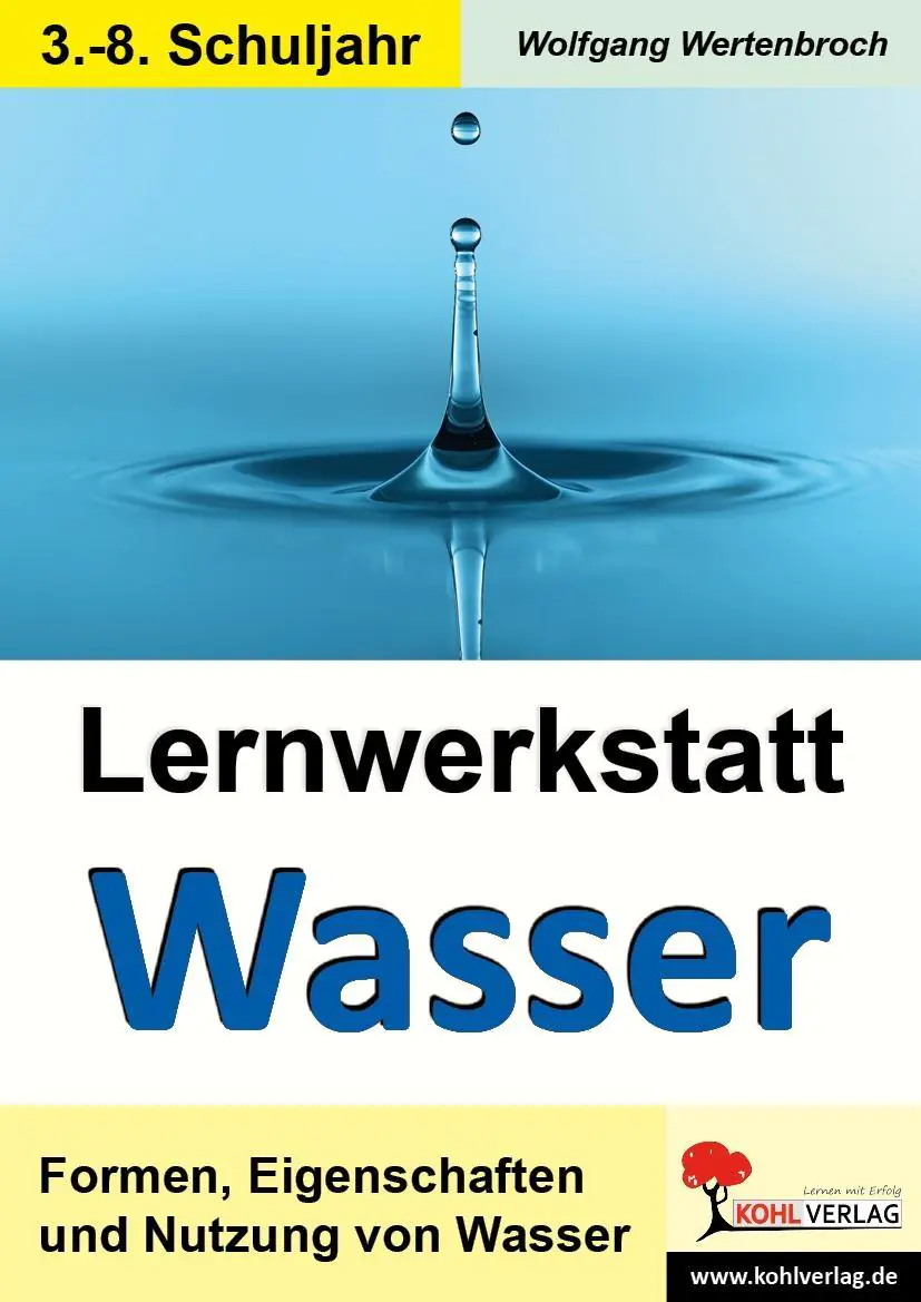 Lernwerkstatt - Wasser aus der Kategorie Kinderbücher