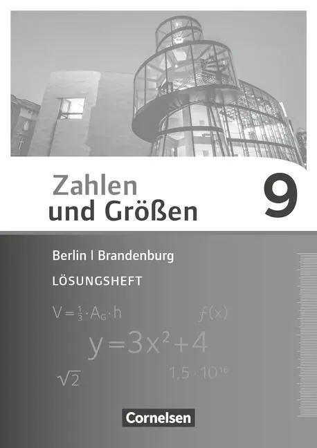 Zahlen und Größen 9. Schuljahr. Lösungen zum Schülerbuch aus der Kategorie Mathematik