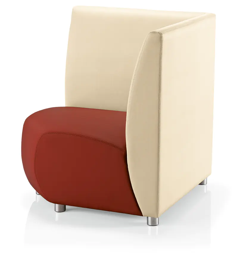 Modulares Bank-System „Pop“, Ecke mit Rückenlehne aus der Kategorie Sessel, Sofa