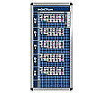 Klassen-Plantafel, 10 Stunden Mo-Fr, für 10 Klassen, 103x57 cm,