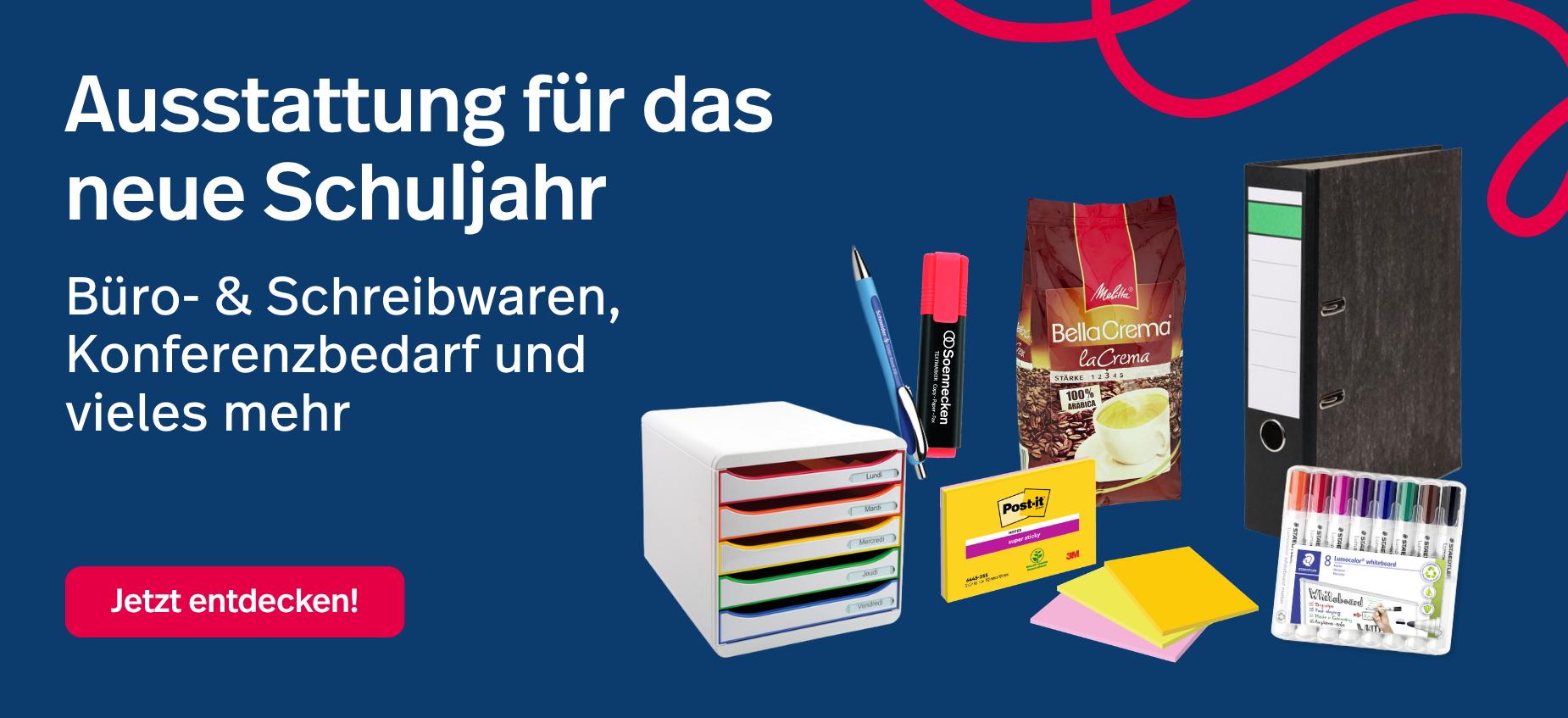 Büro- & Schreibwaren für das neue Schuljahr