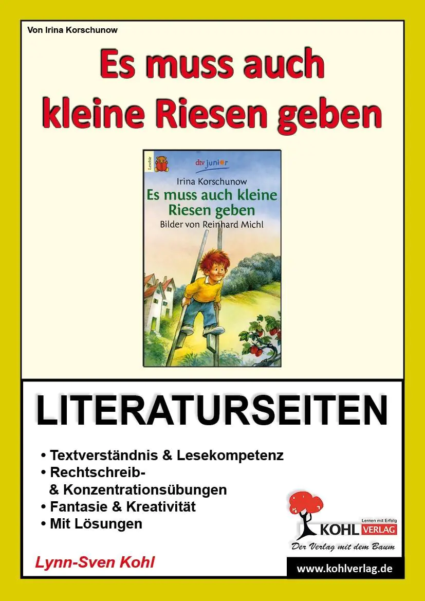 Es muss auch kleine Riesen geben / Literaturseiten aus der Kategorie Deutsch