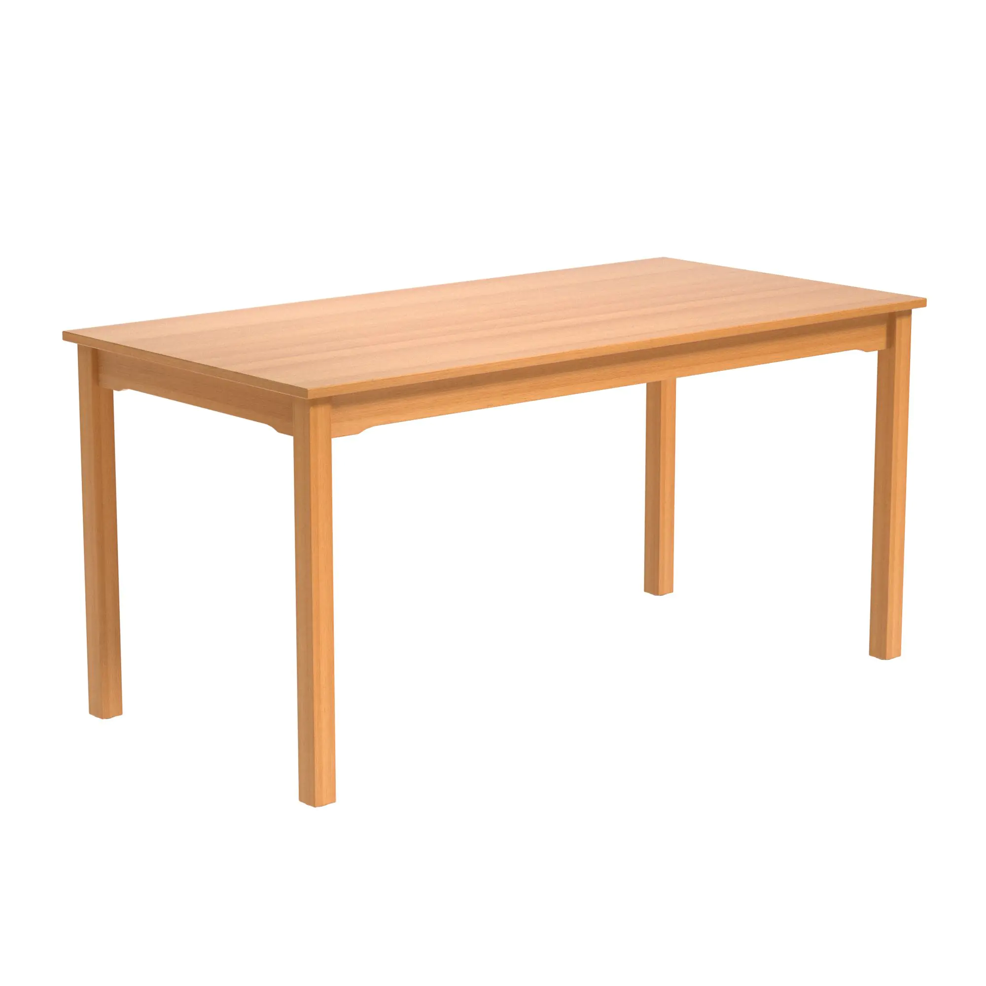 Rechtecktisch, 160x80 cm (B/T), 76 cm hoch, aus der Kategorie Rechtecktische