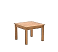 Quadrattisch,  60x60 cm (B/T), 46 cm hoch,