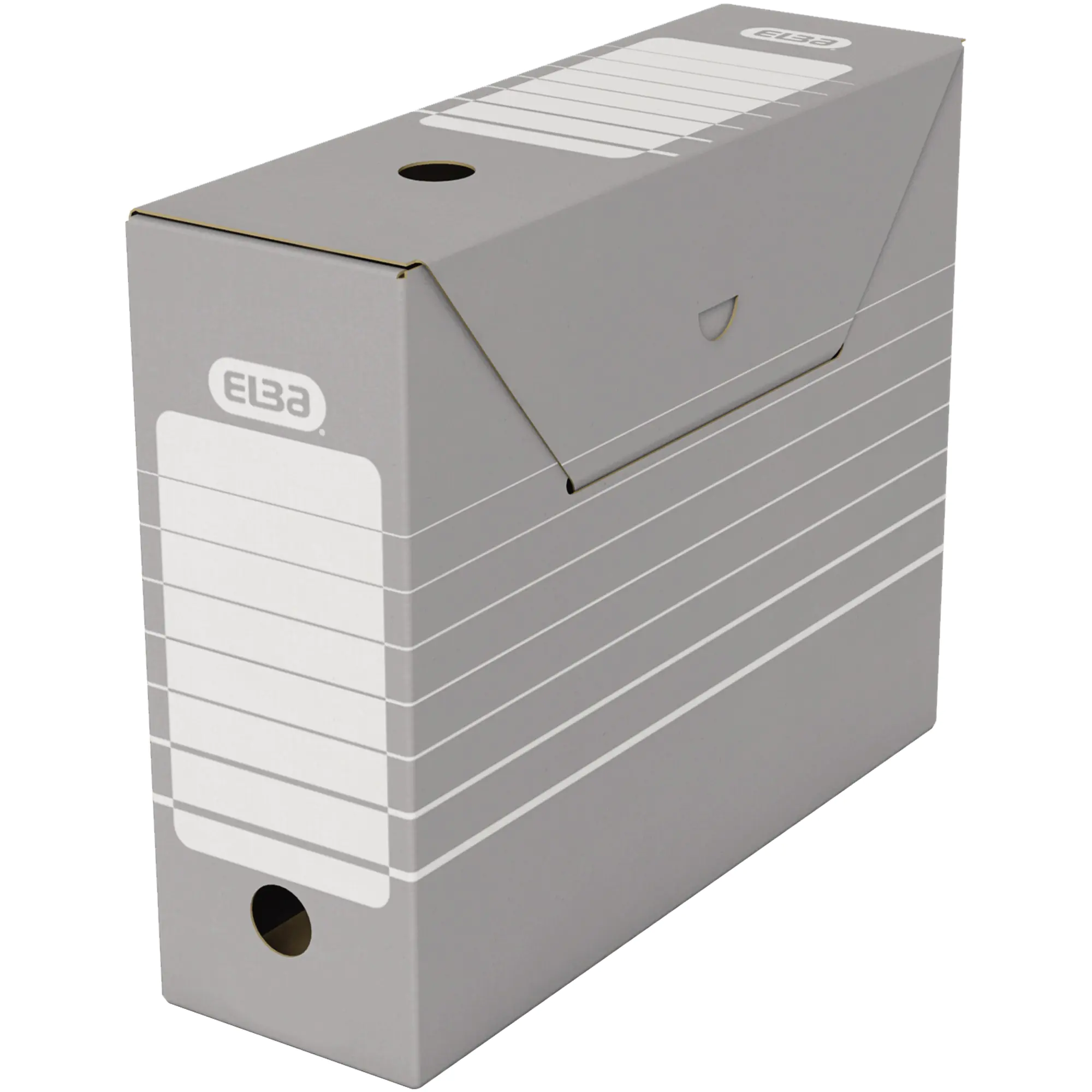 Elba Archivschachtel tric DIN A4 Wellpappe gr/ws aus der Kategorie Archivierung