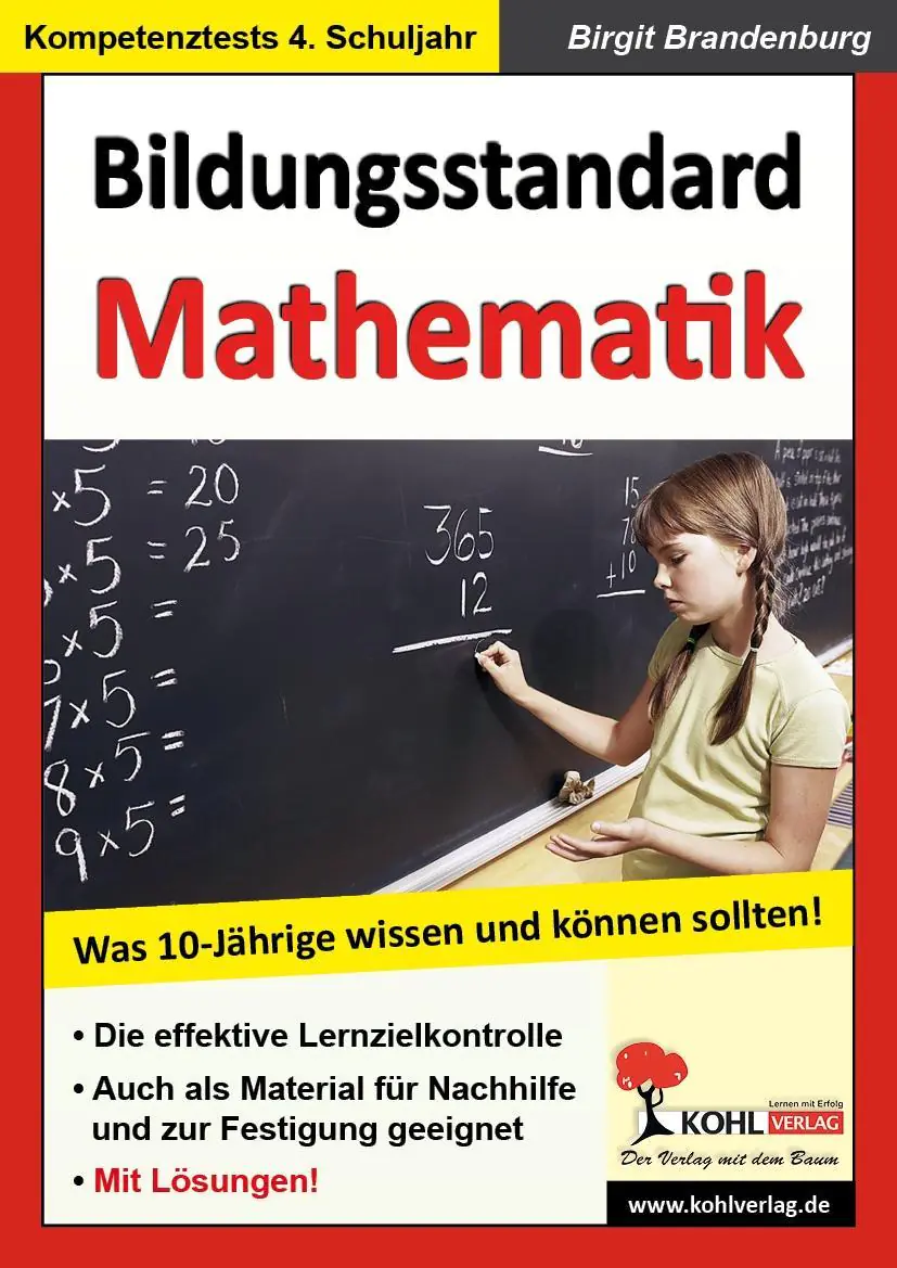 Bildungsstandard Mathematik Was 10-Jährige wissen und können sollten! aus der Kategorie Mathematik