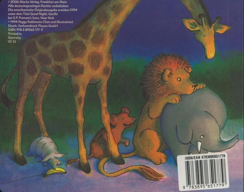 Gute Nacht, Gorilla! aus der Kategorie Kinderbücher