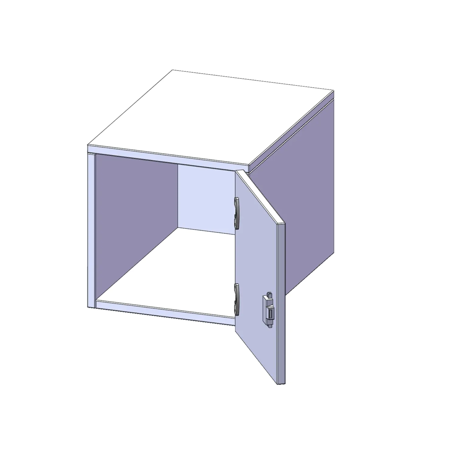 Aufsatz für ErgoTray, 1 OH, 1 Tür,  rechts, B/H/T 36,1x36x50cm aus der Kategorie Klassen- und Schulschränke