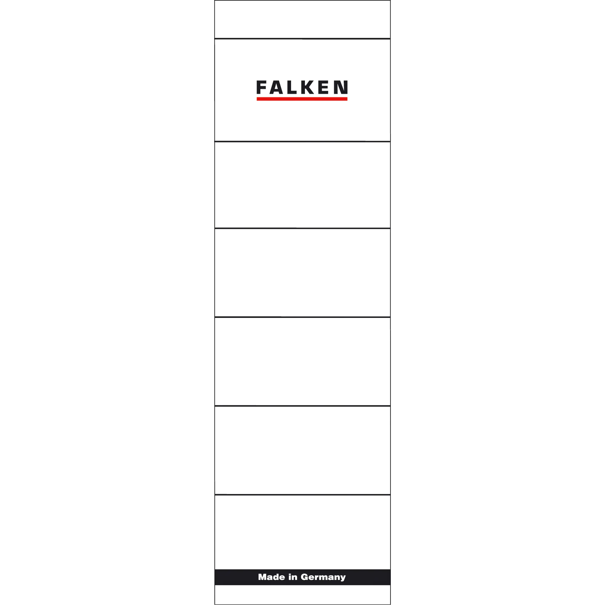 Falken Ordnerrückenschild breit/kurz ws 10 St. aus der Kategorie Ordnerzubehör