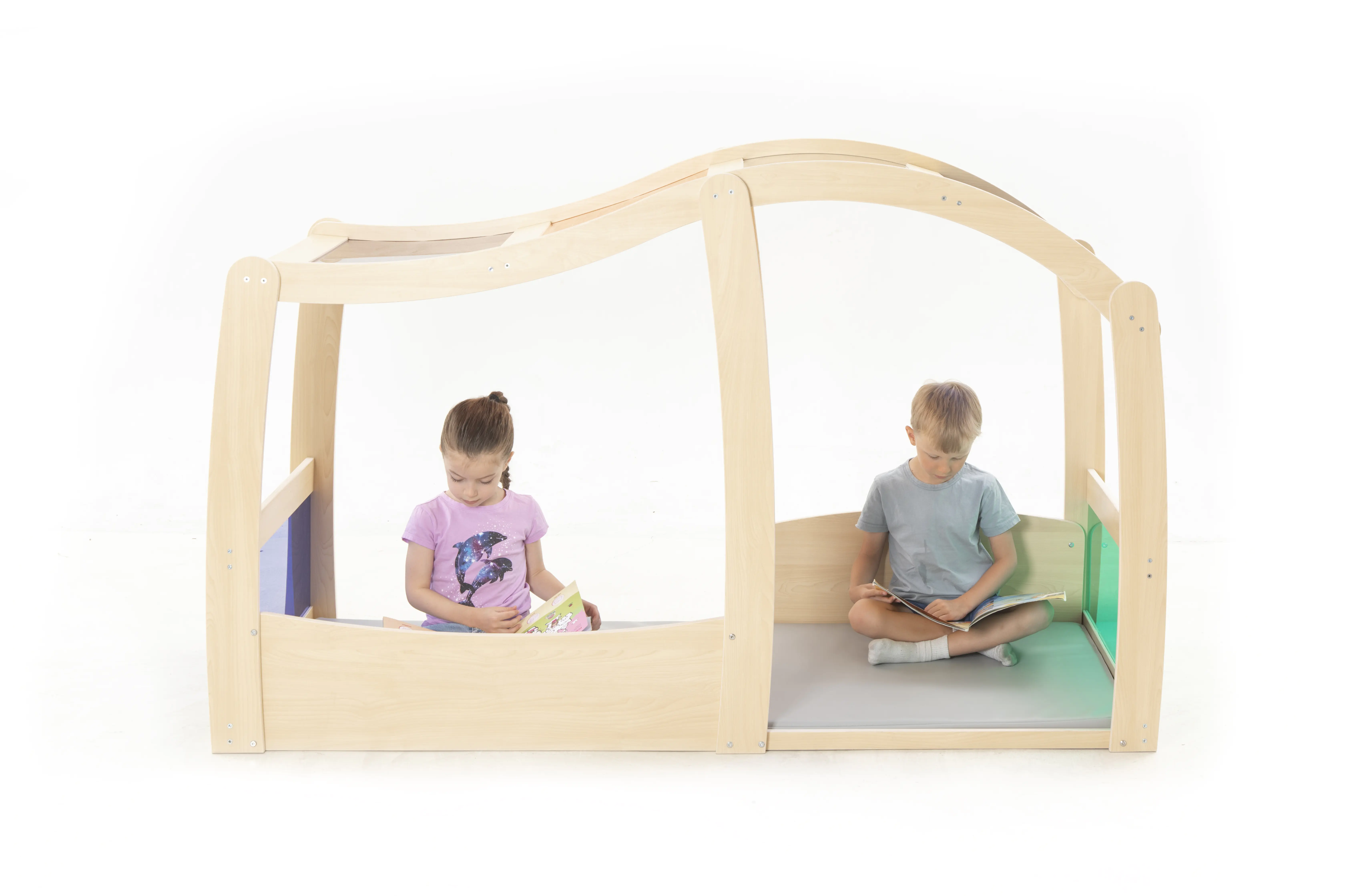 Wisdom Regenbogen | Spielhaus | 188 x 79 x 121 cm | Holz aus der Kategorie Bausteine & Spiellandschaften