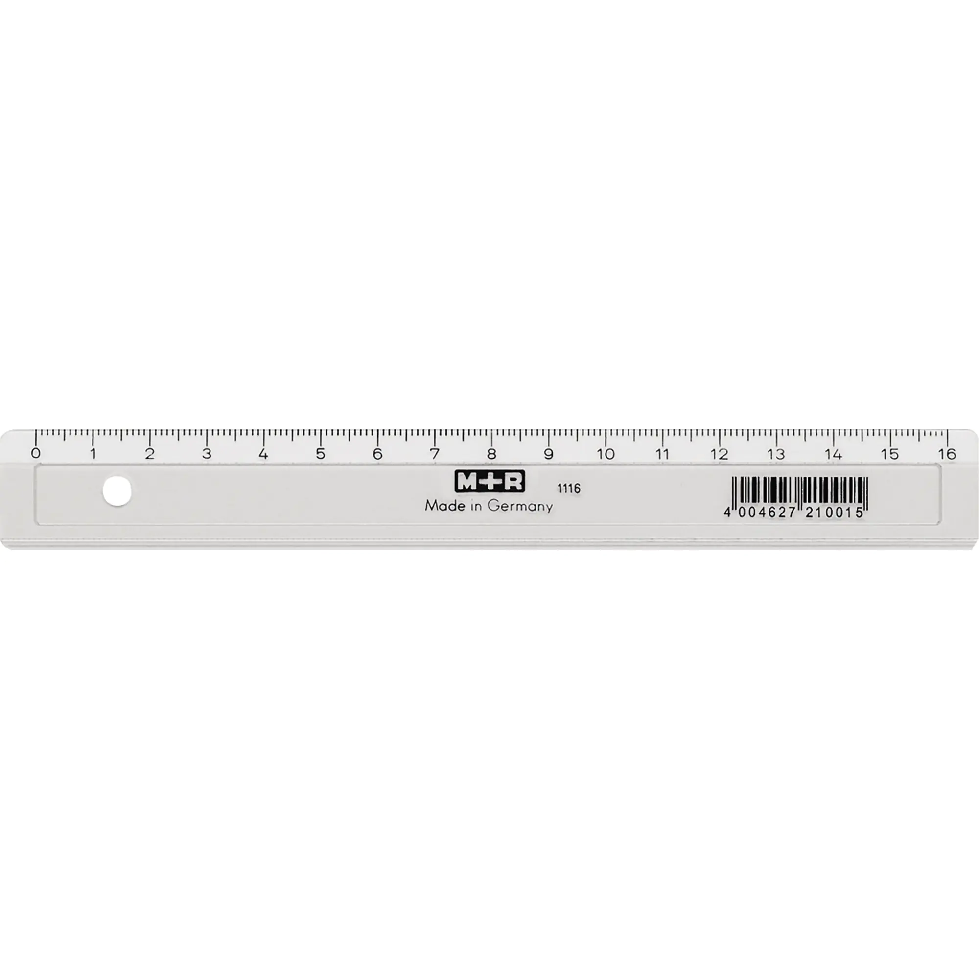 M+R Lineal Kunststoff 16cm glasklar aus der Kategorie Lineale