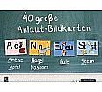 40 große Anlaut-Bildkarten für Kita und Grundschule aus der Kategorie Deutsch