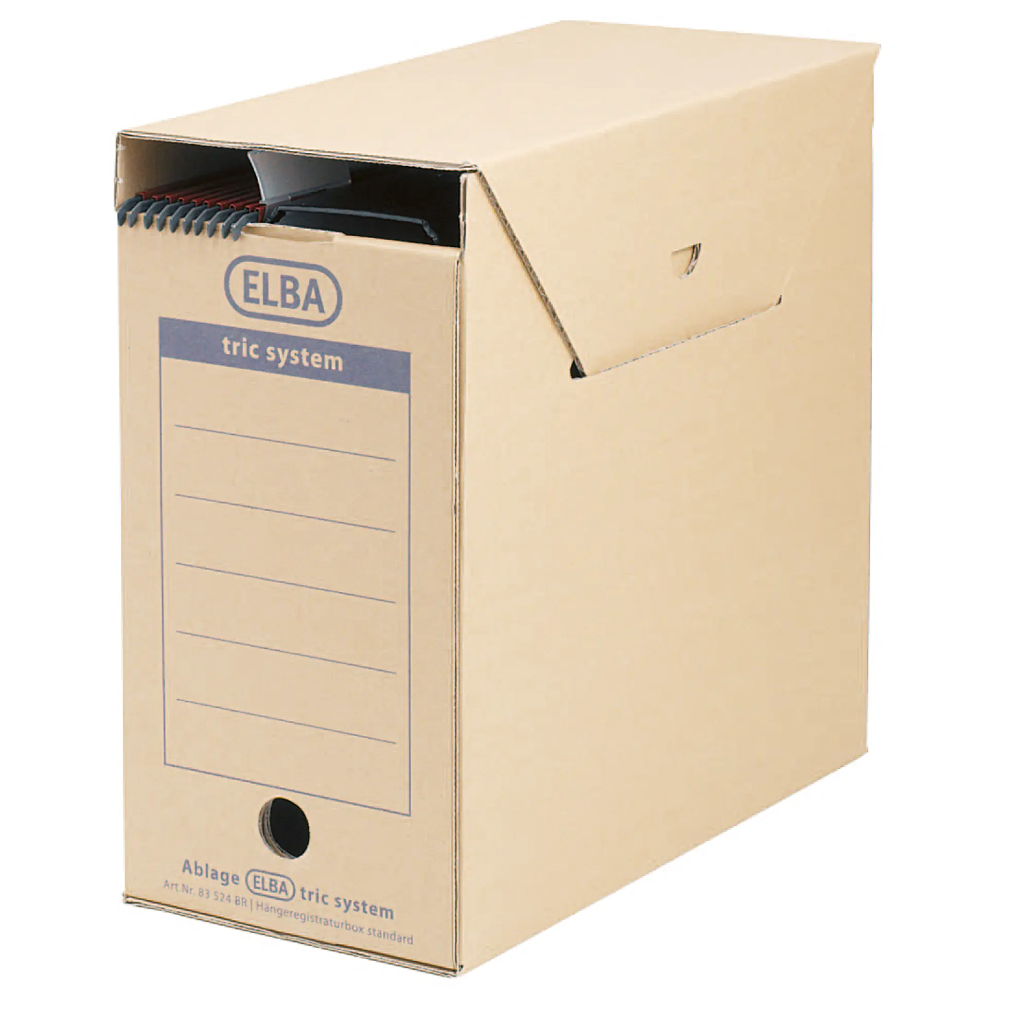 Elba Aufbewahrungsbox tric 15,8x33,3x30,8cm Pappe na aus der Kategorie Archivierung