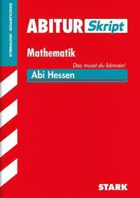 Abitur-Skript Mathematik aus der Kategorie Mathematik
