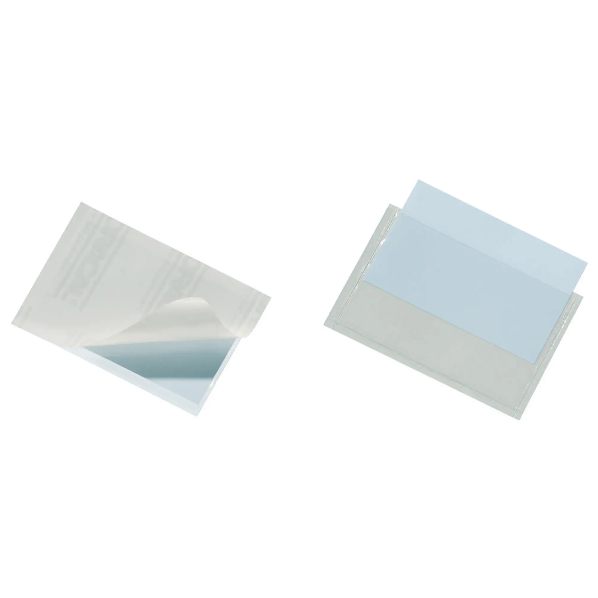 Durable Selbstklebetasche POCKETFIX 90x57mm 10 St. aus der Kategorie Büro- und Schreibbedarf