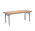 Klapptisch, 180x70 cm (B/T), 72 cm hoch, 4-Fuß,