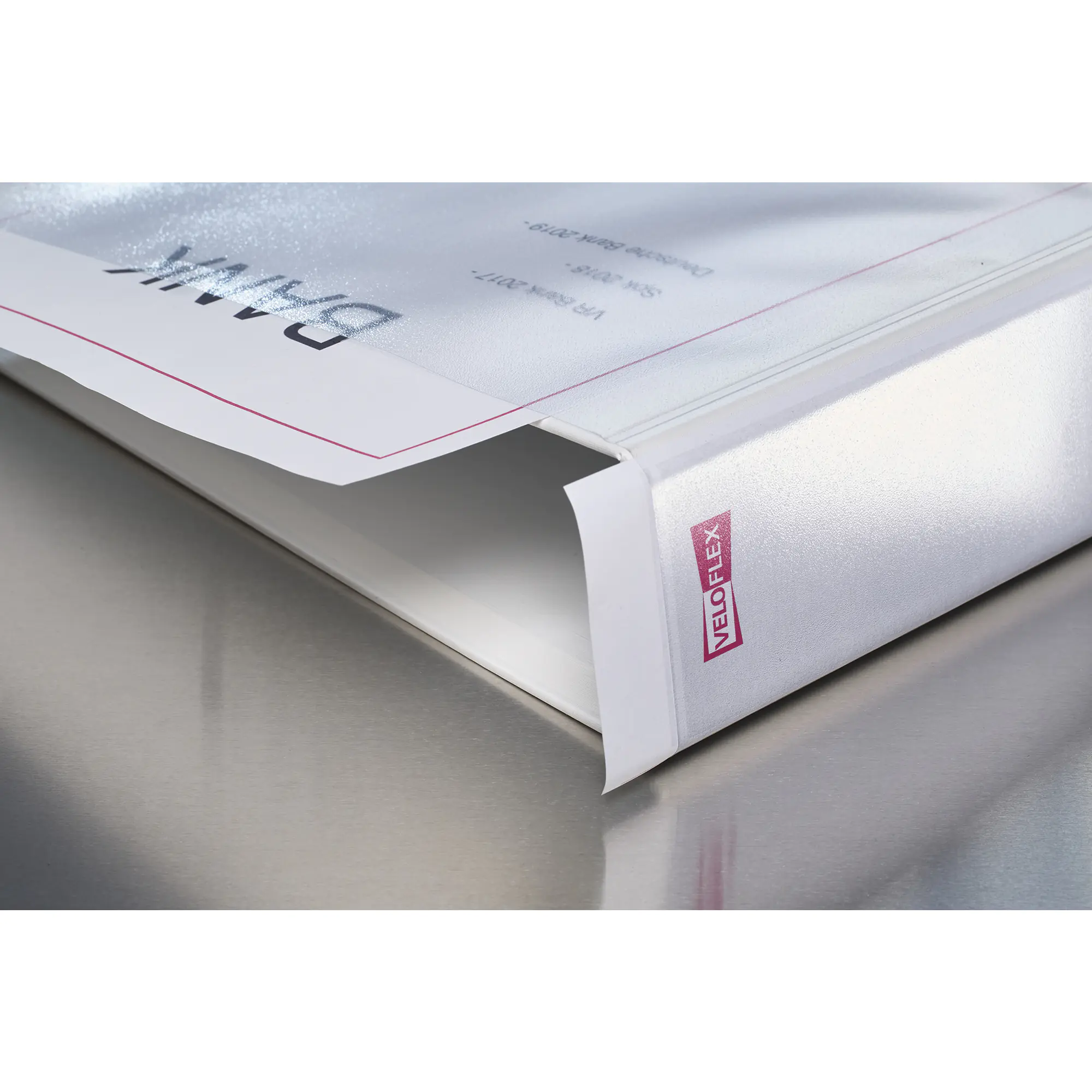 Veloflex Präsentations- Ringbuch VELODUR DIN A4 ws aus der Kategorie Ordner & Ablage