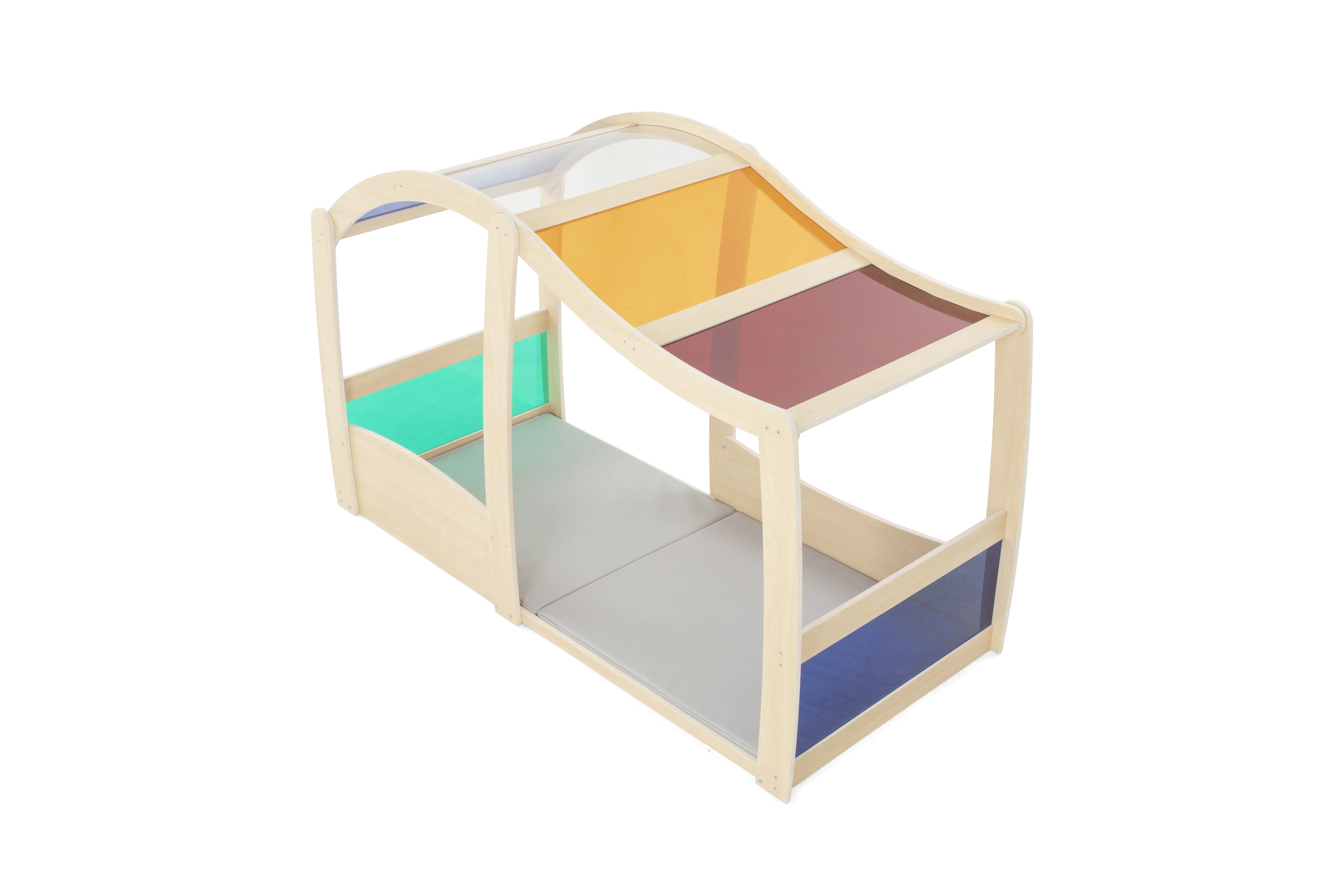 Wisdom Regenbogen | Spielhaus | 188 x 79 x 121 cm | Holz aus der Kategorie Bausteine & Spiellandschaften
