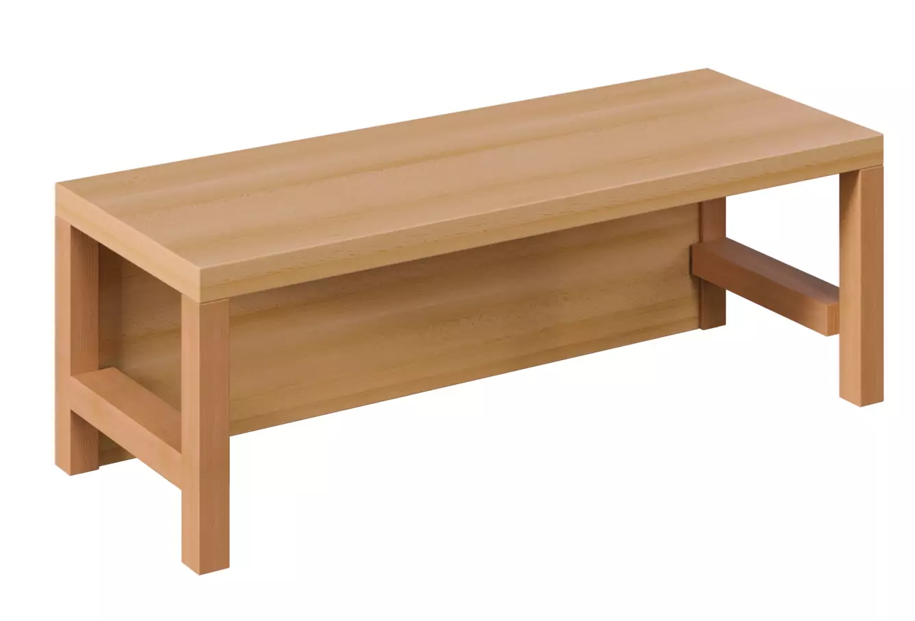 Garderobenbank, 7 Plätze aus der Kategorie freistehende Garderoben