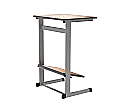 Einerschülertisch, Tischhöhe:100 cm, H/B/T 100 x 70 x 55 cm