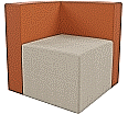Sitzelement Sessel-Ecke, XXL, Sitzfläche 55x55 cm, Sitzhöhe 40 cm