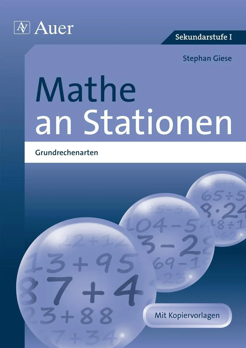 Mathe an Stationen spezial Grundrechenarten 5-6 aus der Kategorie Mathematik