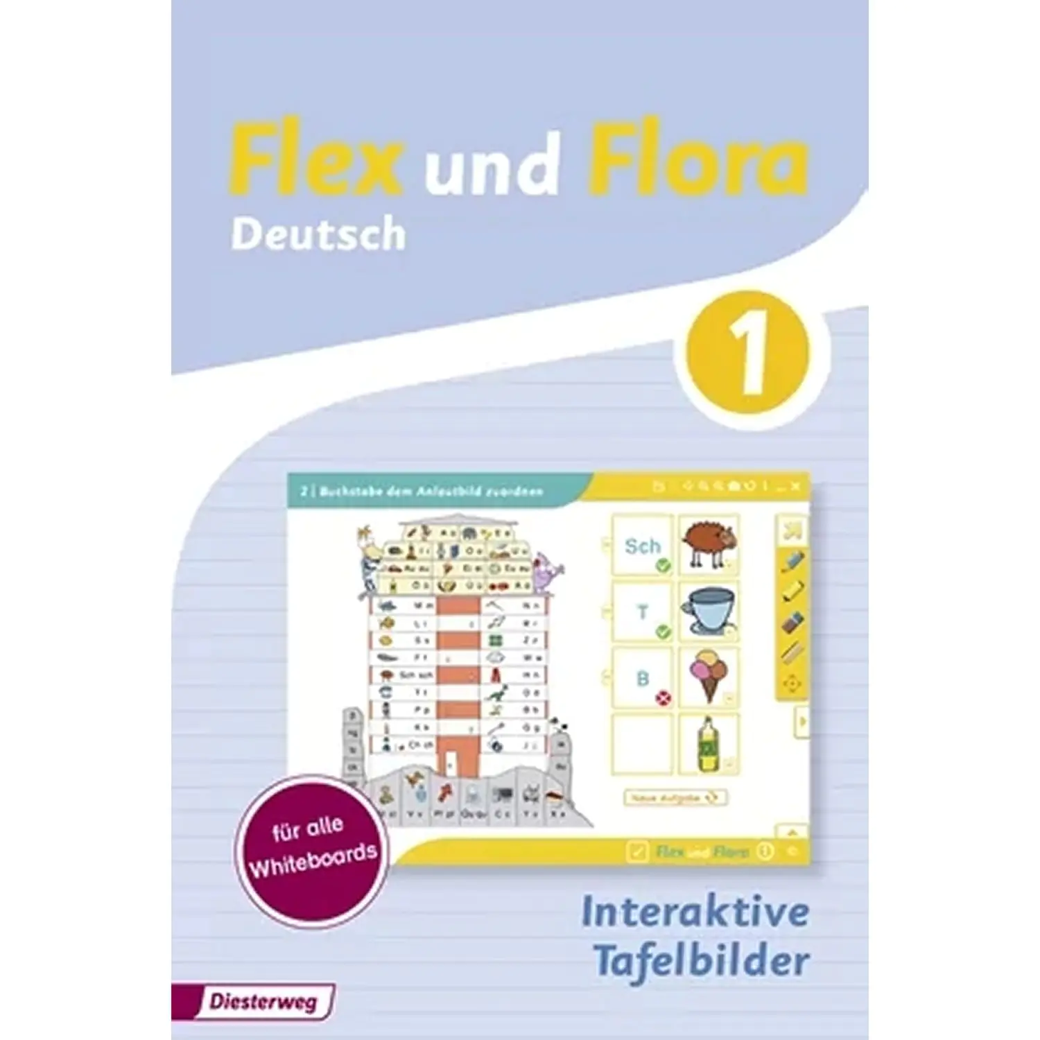 Flex und Flora 1 - Interaktive Tafelbilder. Einzellizenz aus der Kategorie Deutsch