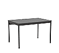 EDV-Tisch, 120x90 cm (B/T), 72 cm hoch, offener Blechkabelkanal,