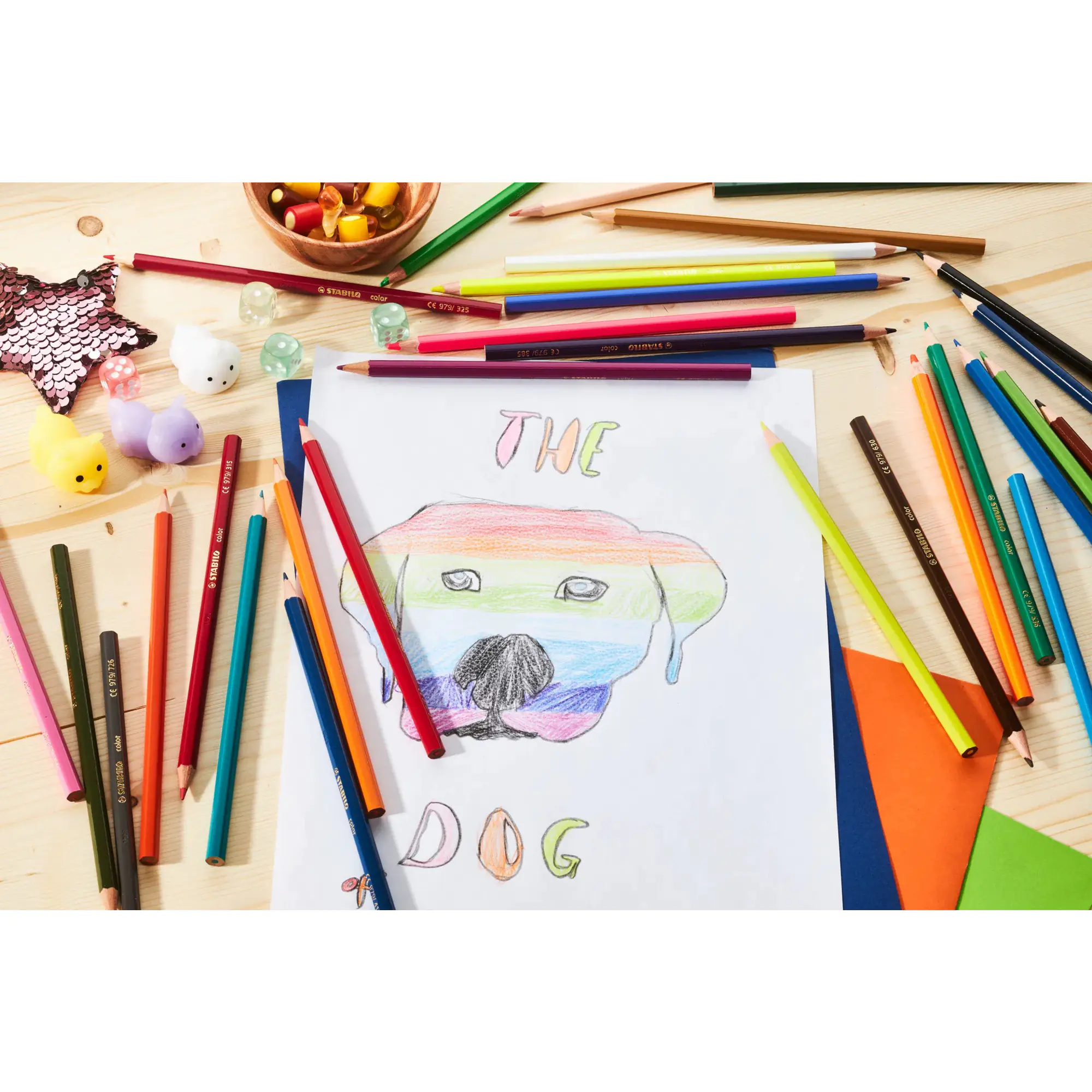 Stabilo Farbstift color sort 24St aus der Kategorie Farben & Stifte