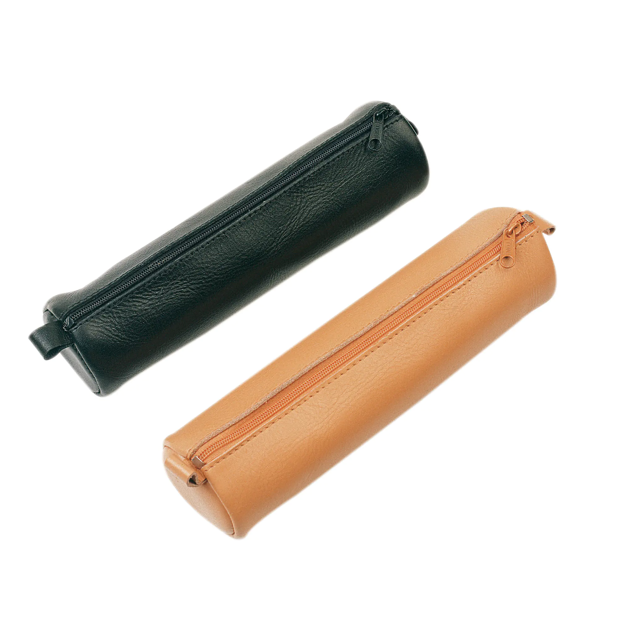Alassio Schreibgeräteetui 21x6x6cm glatt Leder sw aus der Kategorie Schultaschen-Zubehör