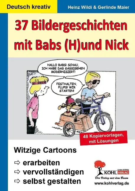 37 Bildergeschichten mit Babs (H)und Nick aus der Kategorie Schulbücher