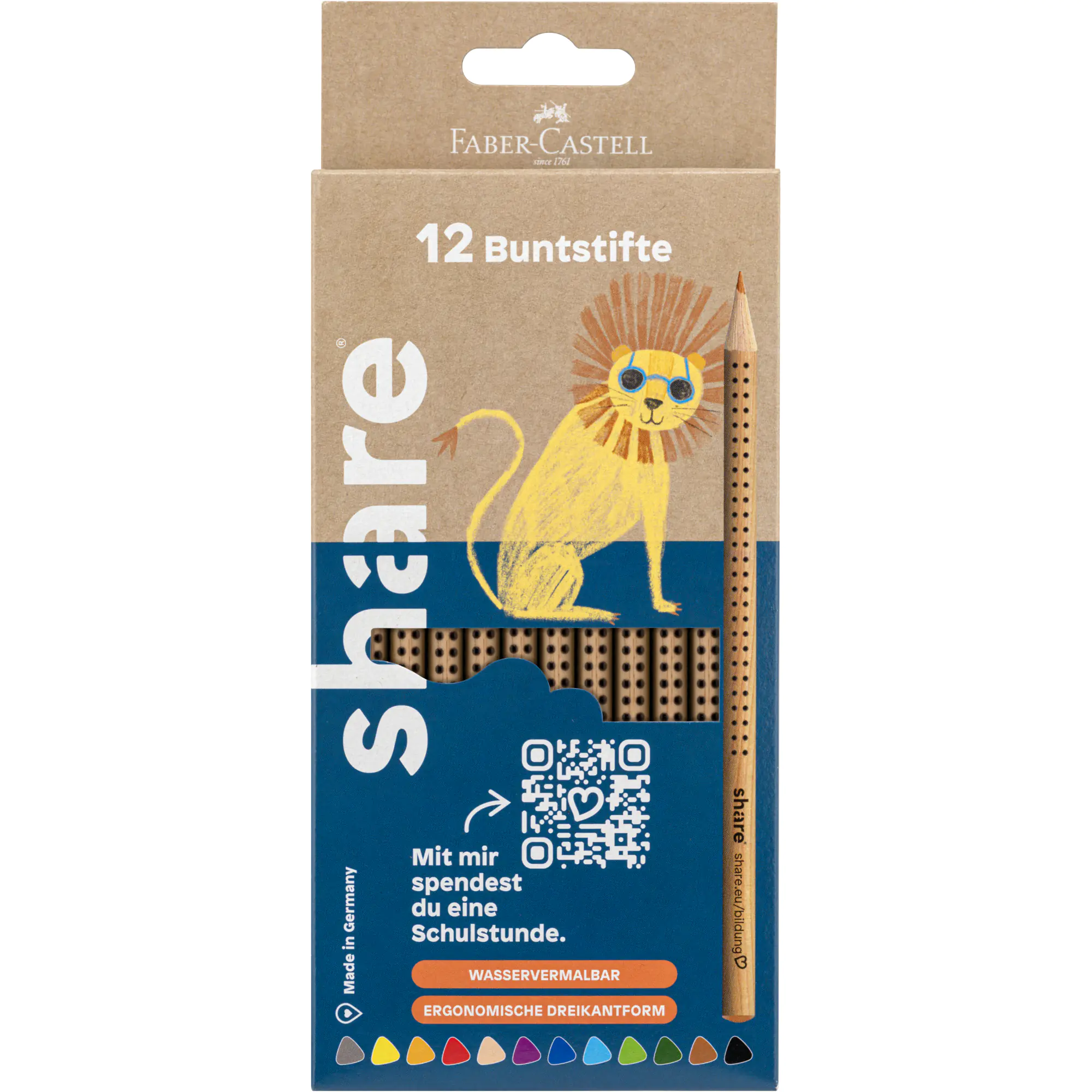 share Buntstift sort 12St aus der Kategorie Farben & Stifte