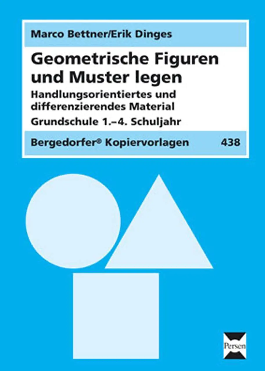 Geometrische Figuren und Muster legen aus der Kategorie Mathematik
