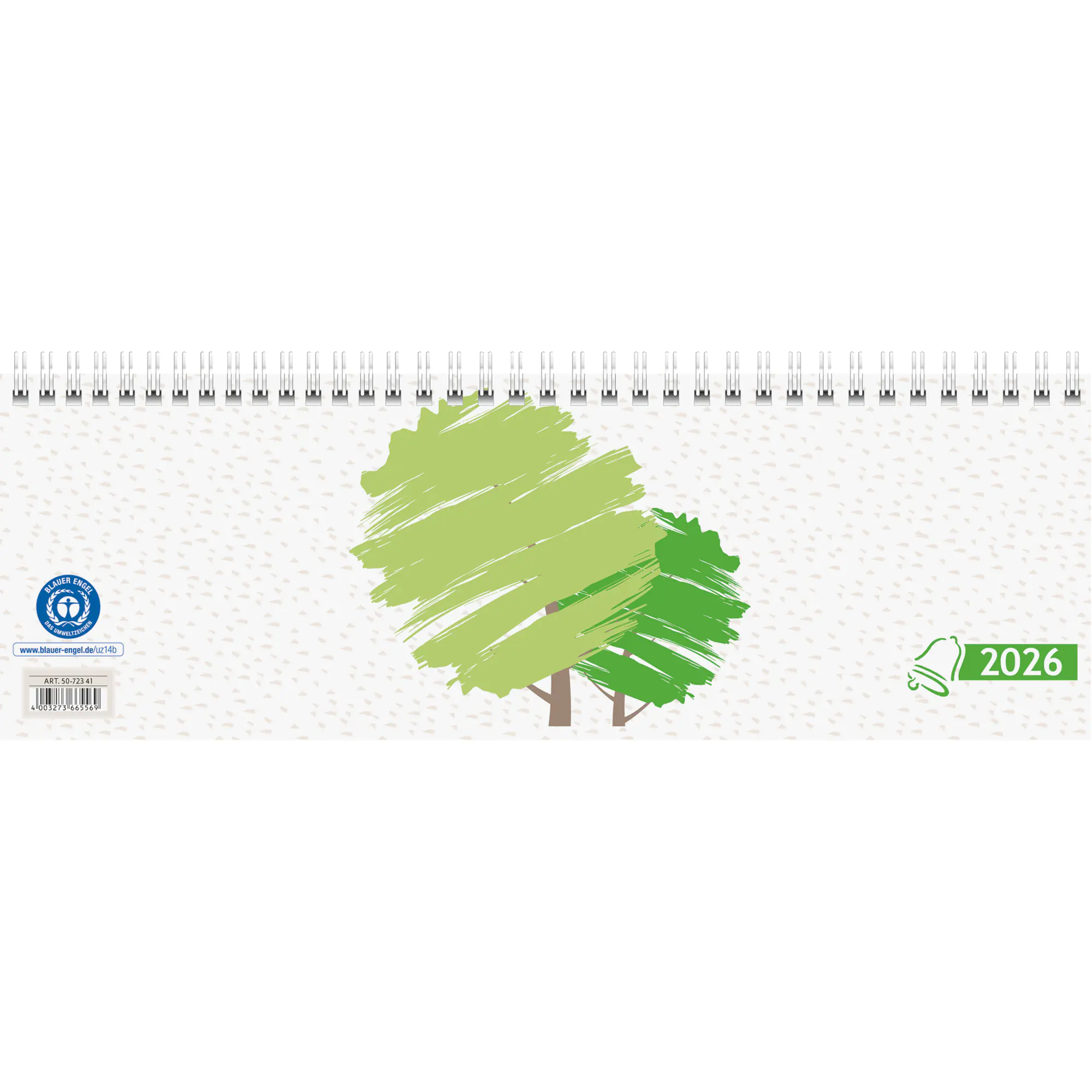 Glocken Querkalender 29,7x10cm 1W/2S 112S aus der Kategorie Kalender & Zubehör