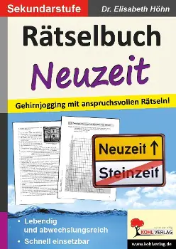 Rätselbuch Neuzeit aus der Kategorie Schulbücher