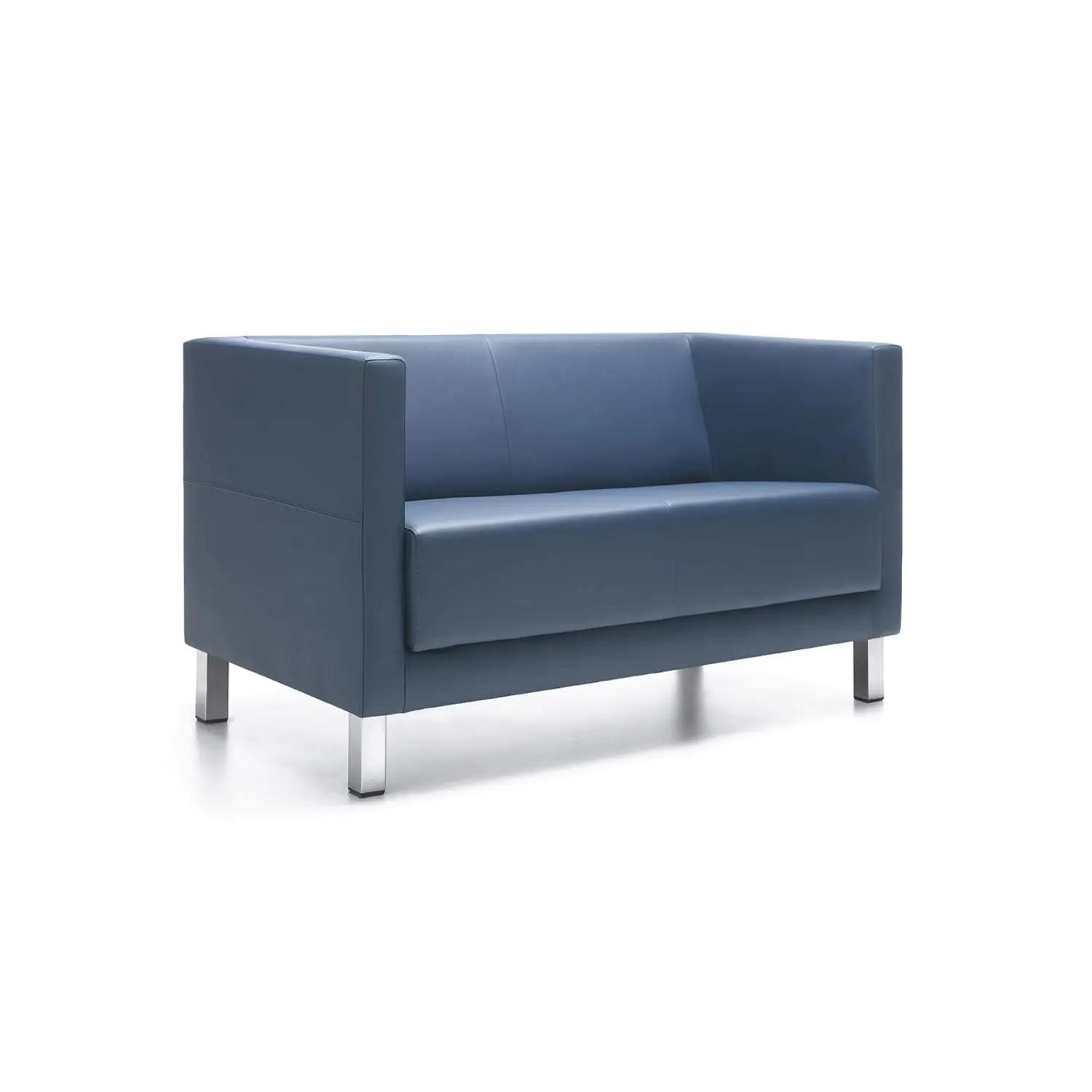Sofa, 3-Sitzer, 154x68 cm (B/T), 4-Fußgestell - Chrom aus der Kategorie Sessel / Sofa