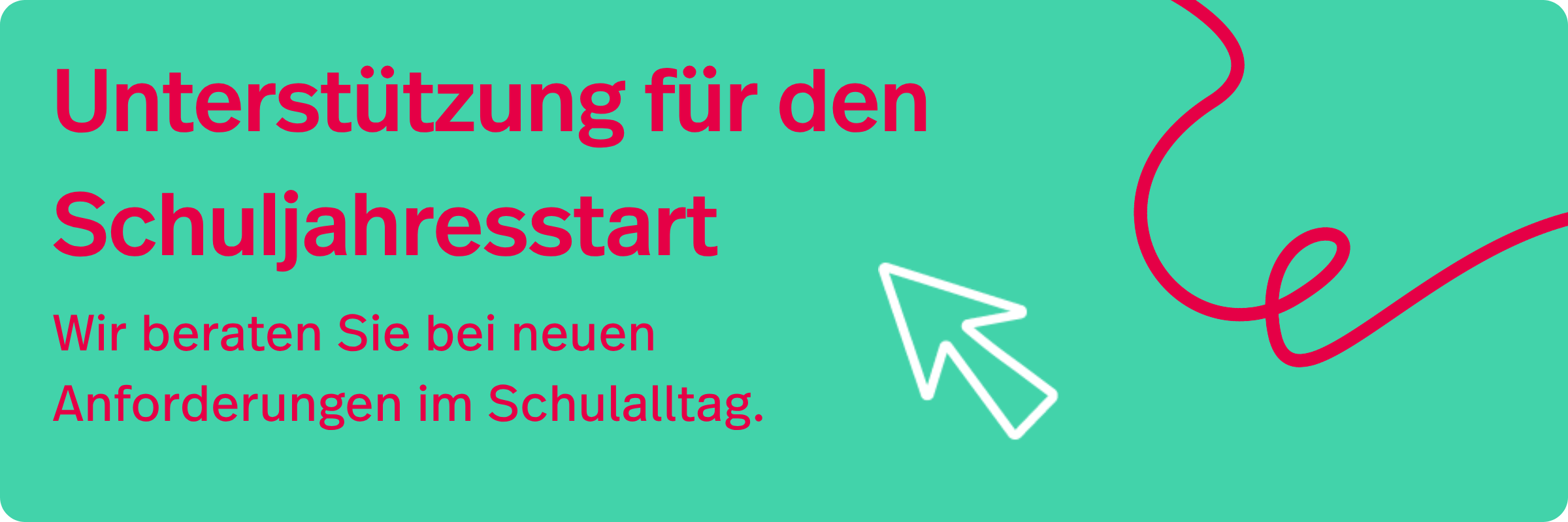 Unterstützung für den Schuljahresstart