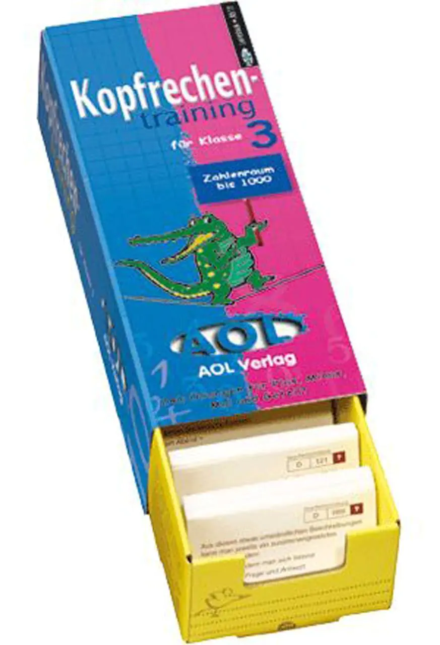 Kopfrechentraining. Klasse 3 aus der Kategorie Mathematik