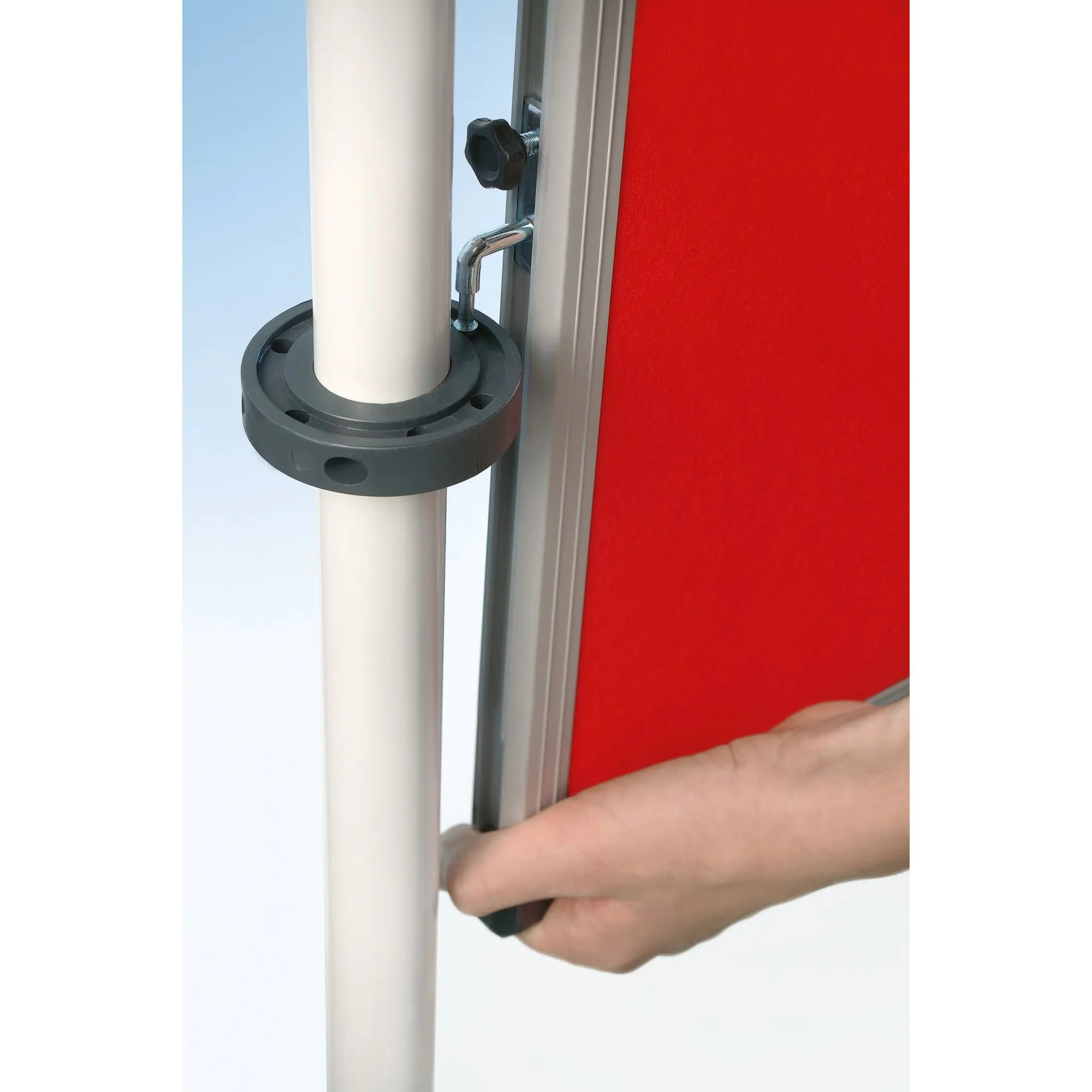 Einhängering für Stativ inkl. Einfädelhilfe aus der Kategorie Trennwände