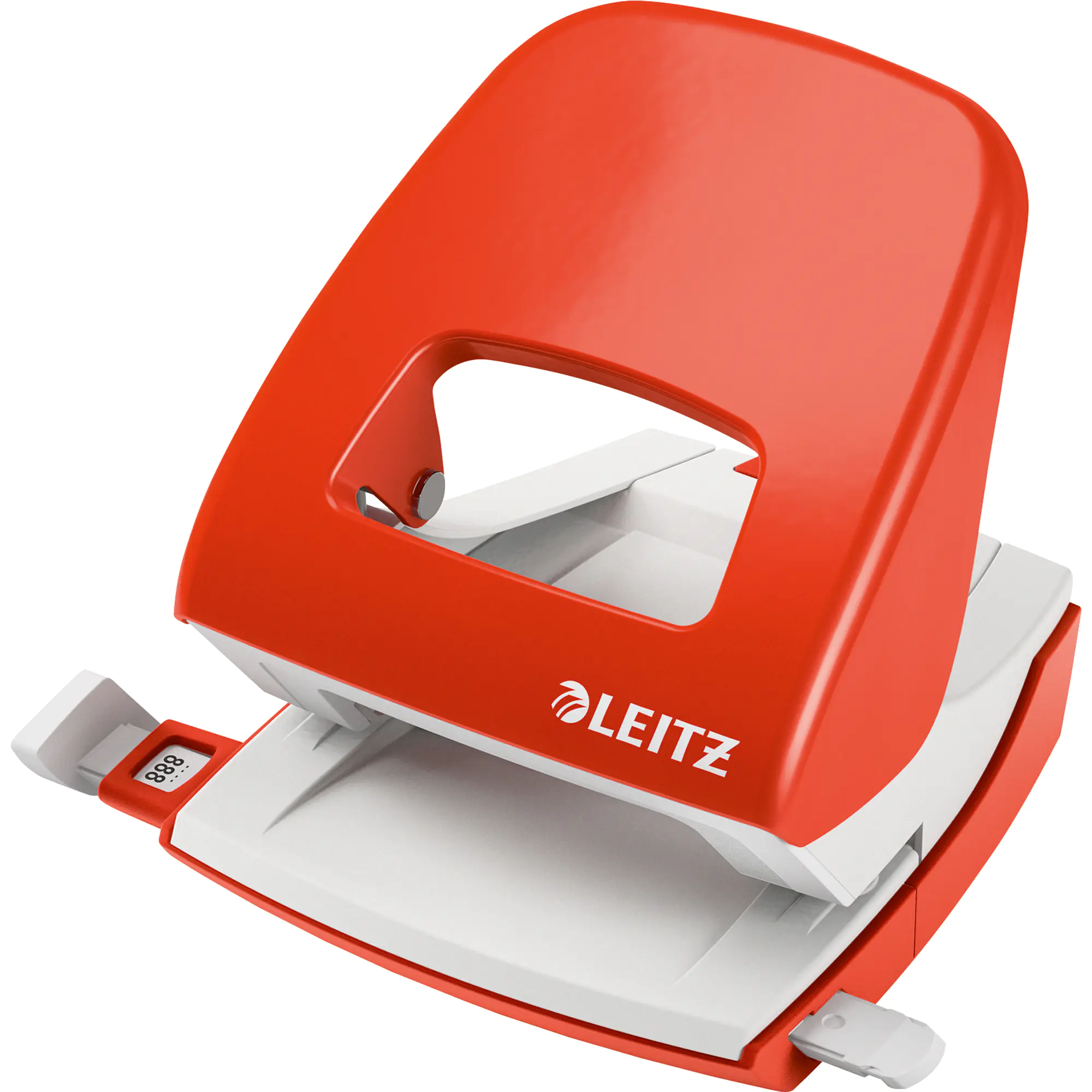 Leitz Locher NeXXt max. 30Bl. Metall hellrot aus der Kategorie Locher