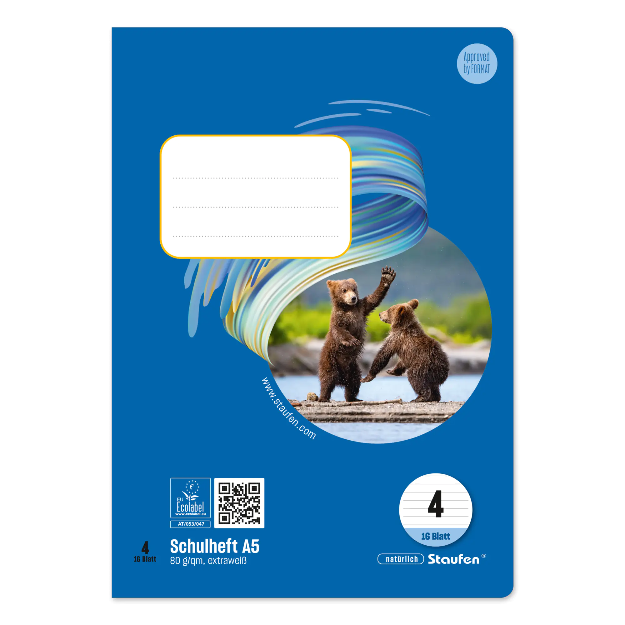 Staufen Schulheft Style 0 A5 80g 16Bl Lin4 lin aus der Kategorie Schulbedarf