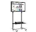 Flat-Screen-Wagen bis  42 Zoll Diagonale, Höhe 170 cm, 86x52 cm (B/T),